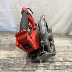 AS-IS Milwaukee FUEL 18V Lithium-Ion Brushless Cordless 7-1/4 in. Circular Saw (Tool-Only)