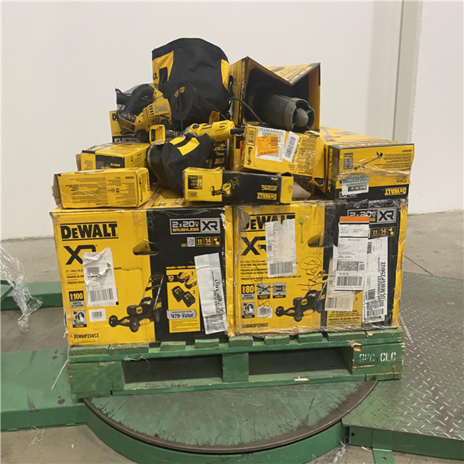 Dallas Location - As-Is DEWALT Tool Pallet