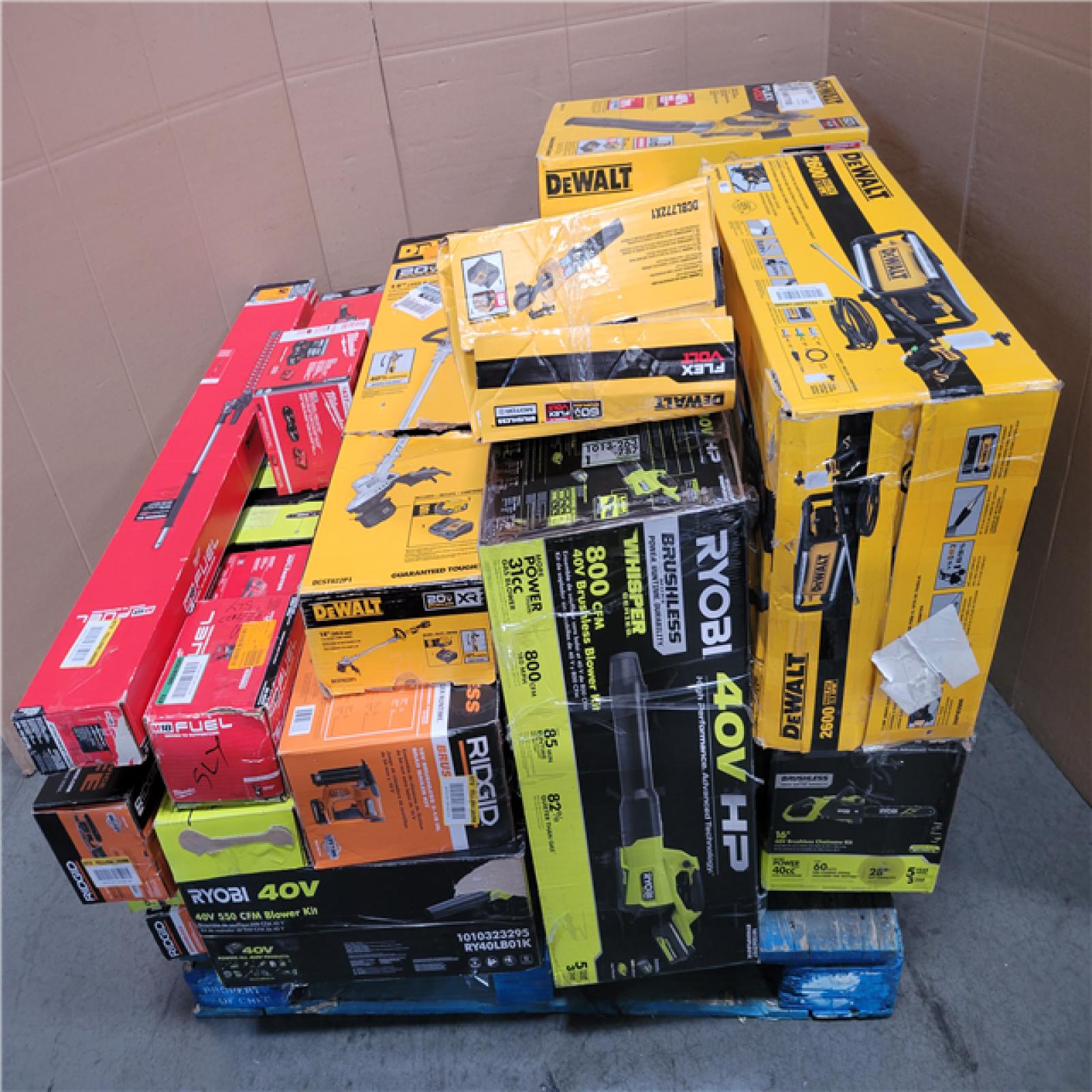 CALIFORNIA AS-IS TOOL PALLET