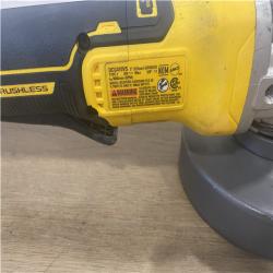 AS-IS DEWALT 20V XR Cordless 4-1/2. in. to 5 in. Variable Speed Angle Grinder (Tool Only)