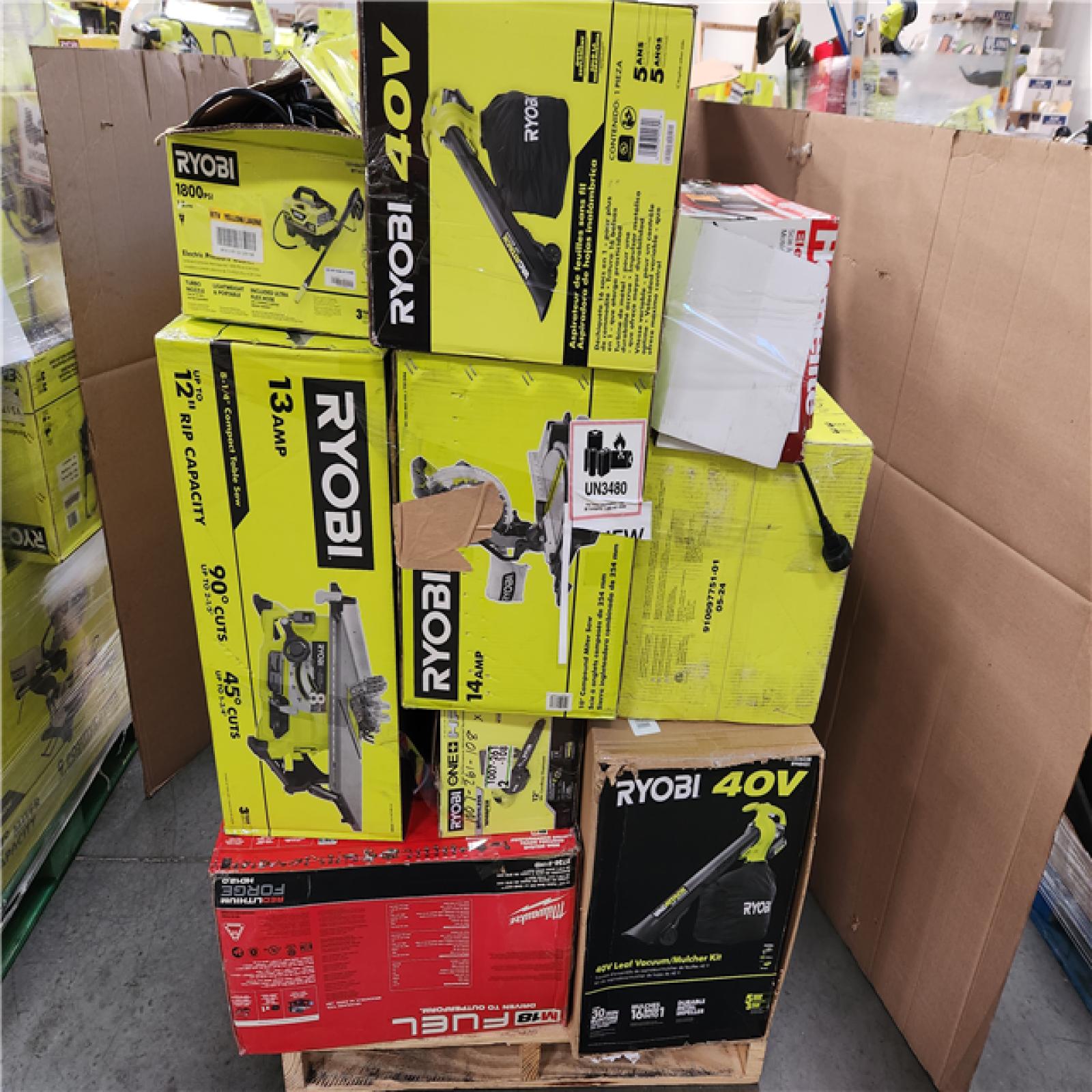 CALIFORNIA AS-IS TOOL PALLET