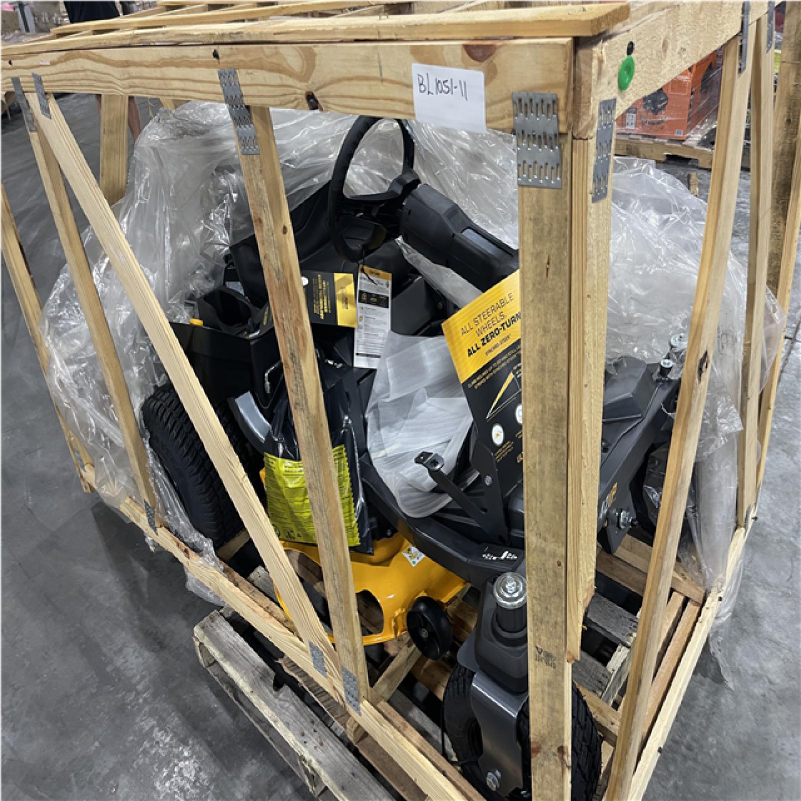 Atlanta Location New Cub Cadet zts1 42ip (one unit) BL1051-11