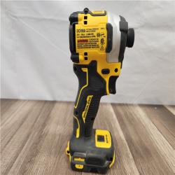 AS-IS- DeWalt 20V Max Cordless Brushless 3 Speed 1/4 in Impact Driver (Tool Only )