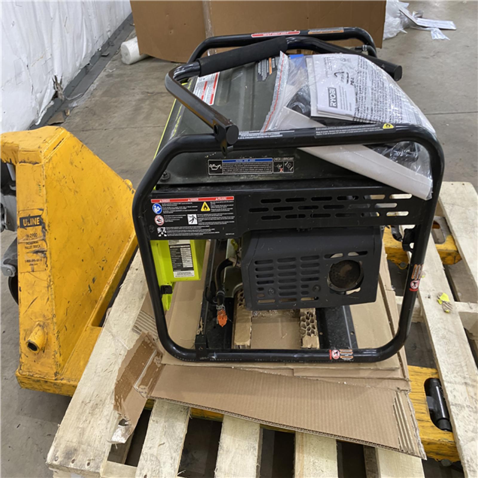 Houston Location AS IS - ryobi 5500 running watts generator