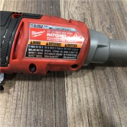 AS-IS Milwaukee  FUEL 12V Lithium-Ion Brushless Cordless 3/8 in. Extended Reach High Speed Ratchet (Tool Only)
