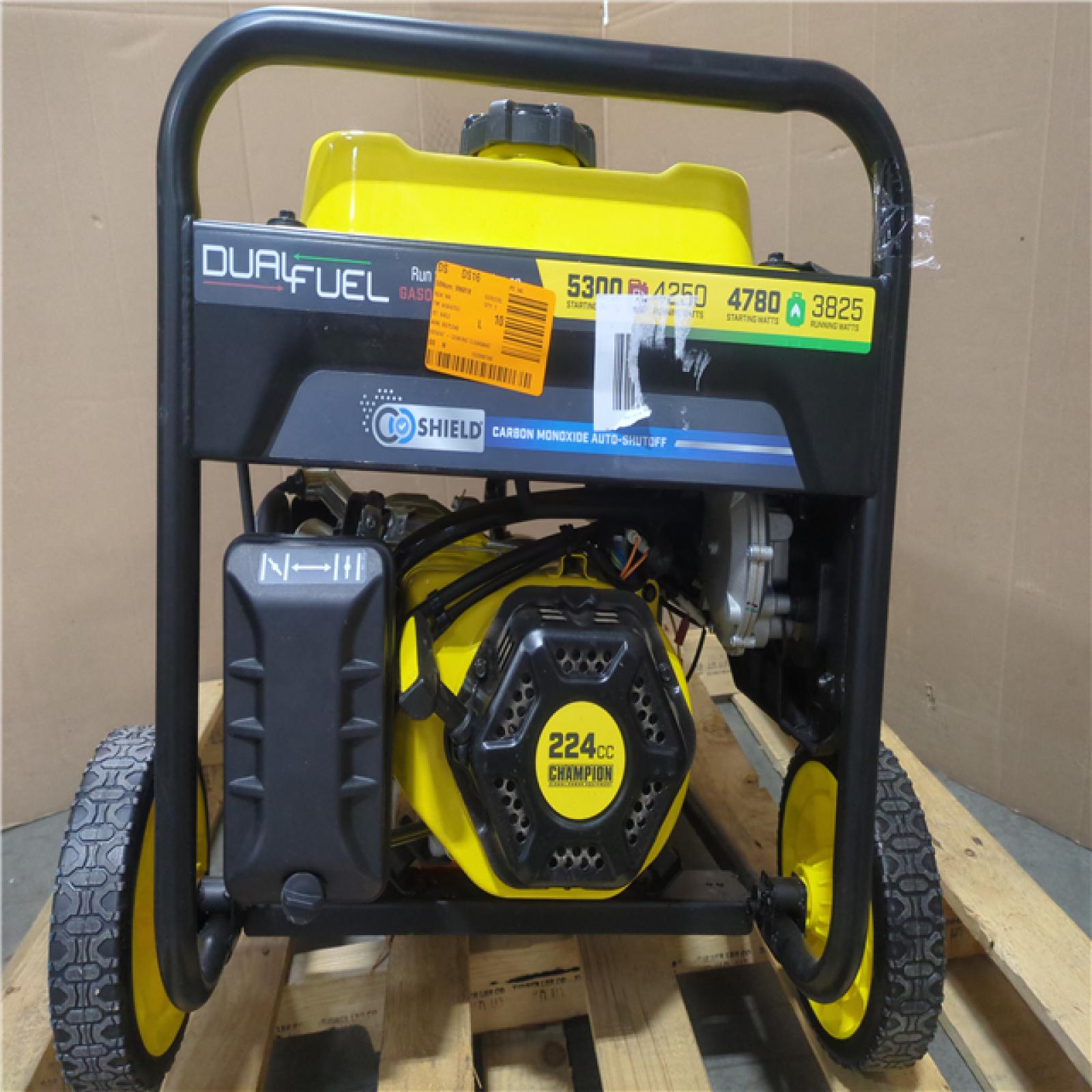 CALIFORNIA AS-IS CHAMPION PORTABLE POWER GENERATOR