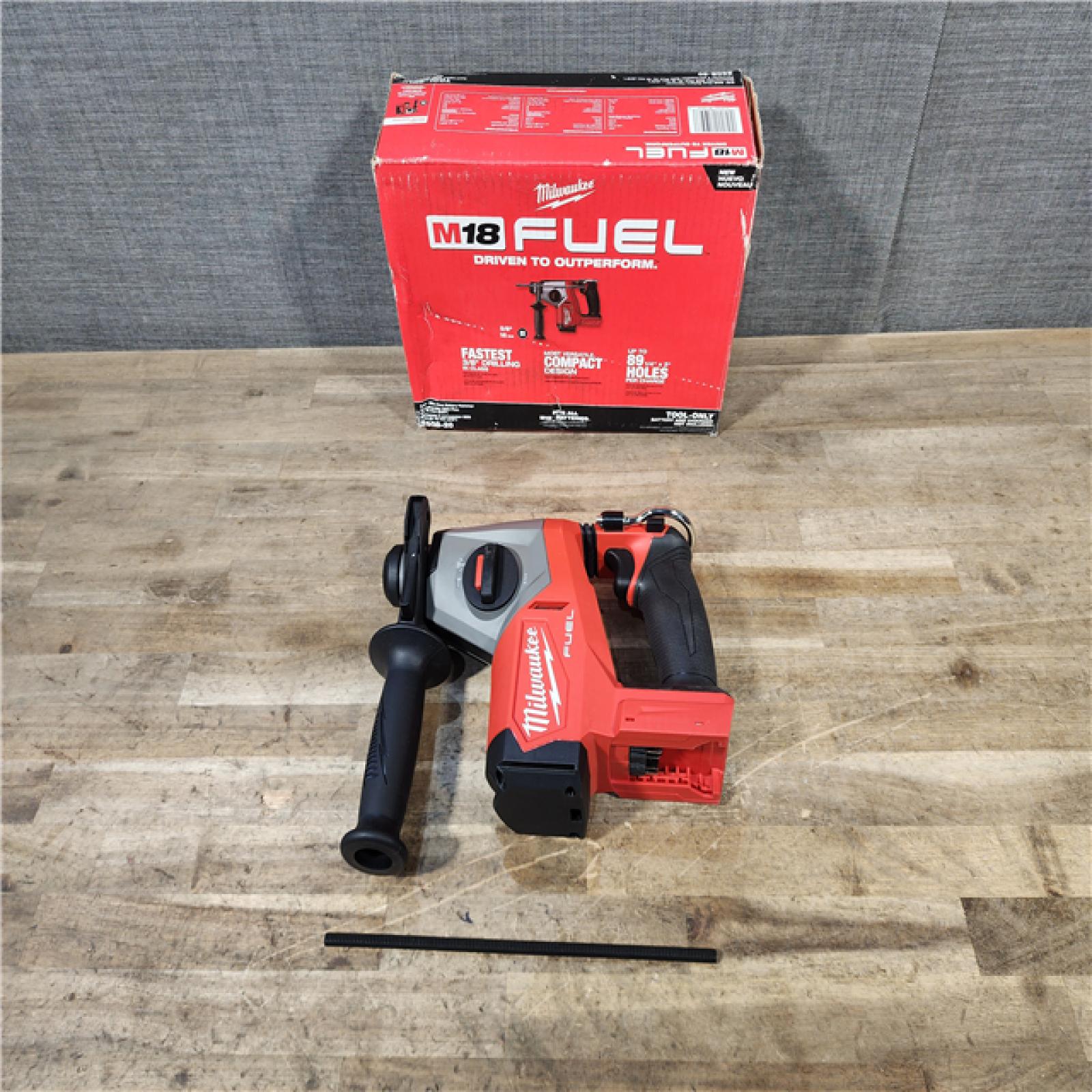 HOUSTON LOCATION - AS-IS Milwaukee M18 FUEL 18V Lithium-Ion Brushless Cordless 5/8 in. SDS-Plus Rotary Hammer (Tool-Only)
