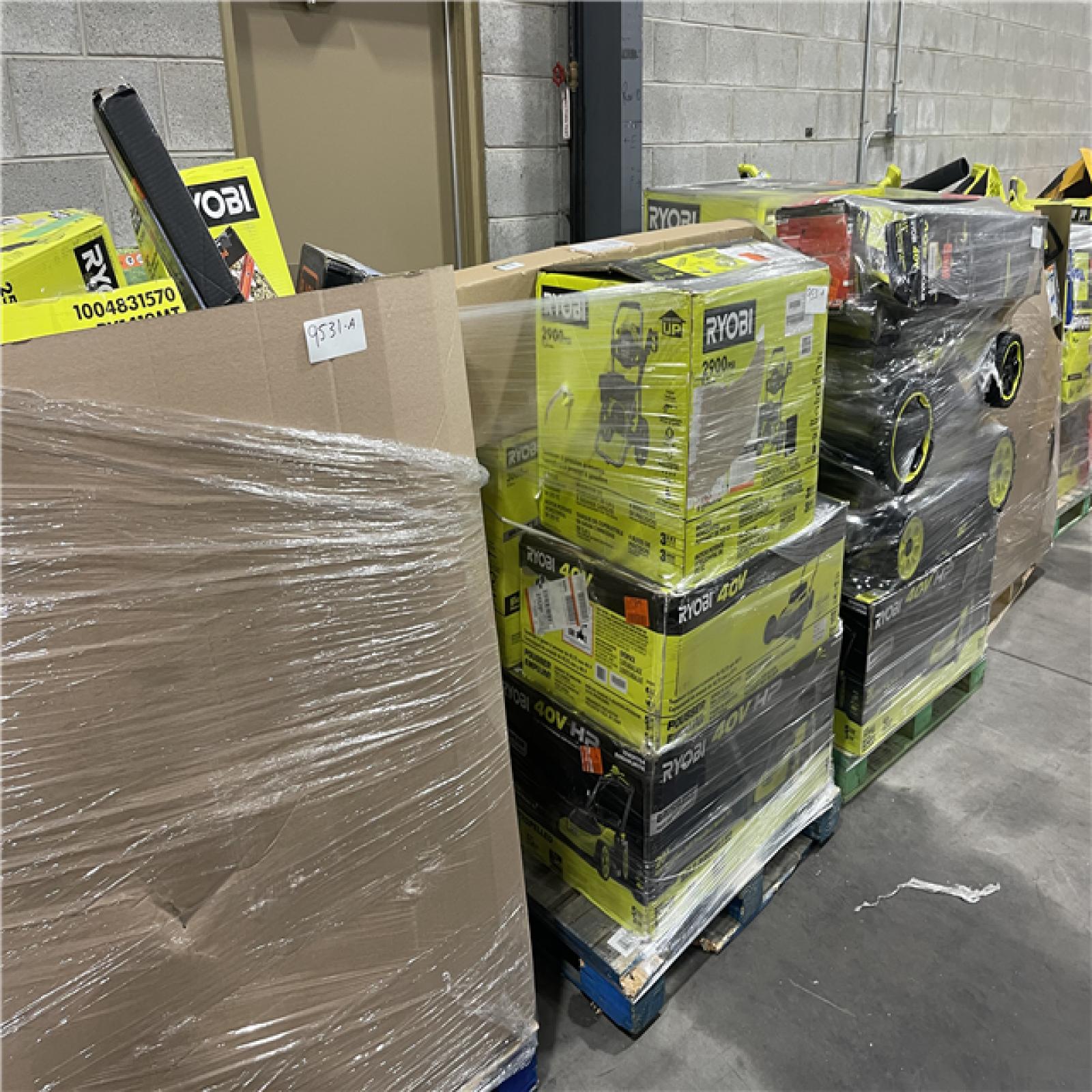 Pittston Location As-Is Power Tools Partial Truckload (13 pallets) 9781-A