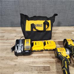 HOUSTON LOCATION - AS - IS DEWALT ATOMIC 20-Volt MAX Lithium-Ion Cordless Combo Kit