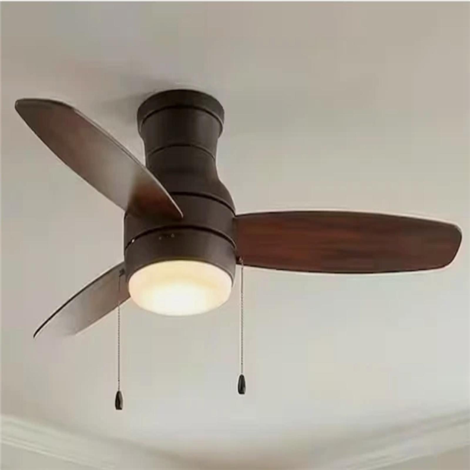 DALLAS LOCATION - Home Decorators Ashby Park 52 Bronze Color-Changing LED Ceiling Fan PALLET-(28 UNITS)