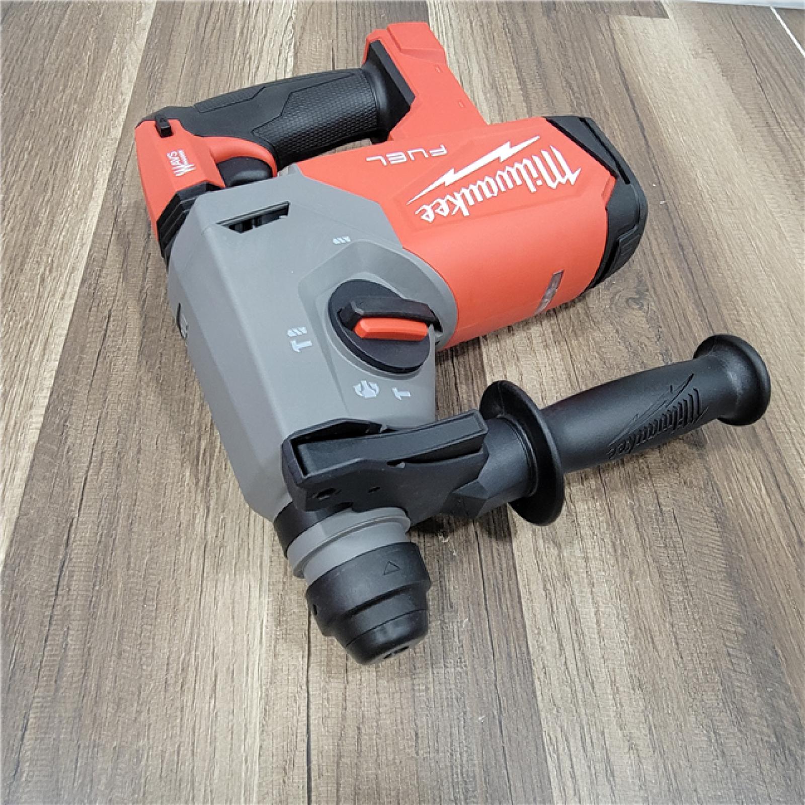 AS-IS Milwaukee M18 FUEL 18V Lithium-Ion Brushless Cordless 1 in. SDS-Plus Rotary Hammer (Tool-Only)