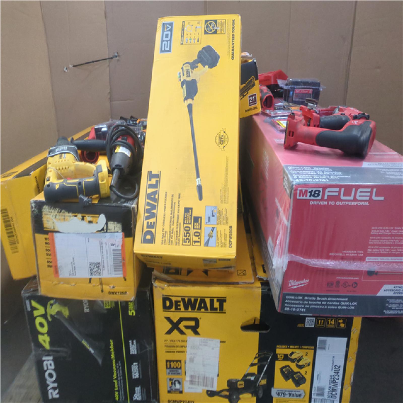 CALIFORNIA AS-IS TOOL PALLET
