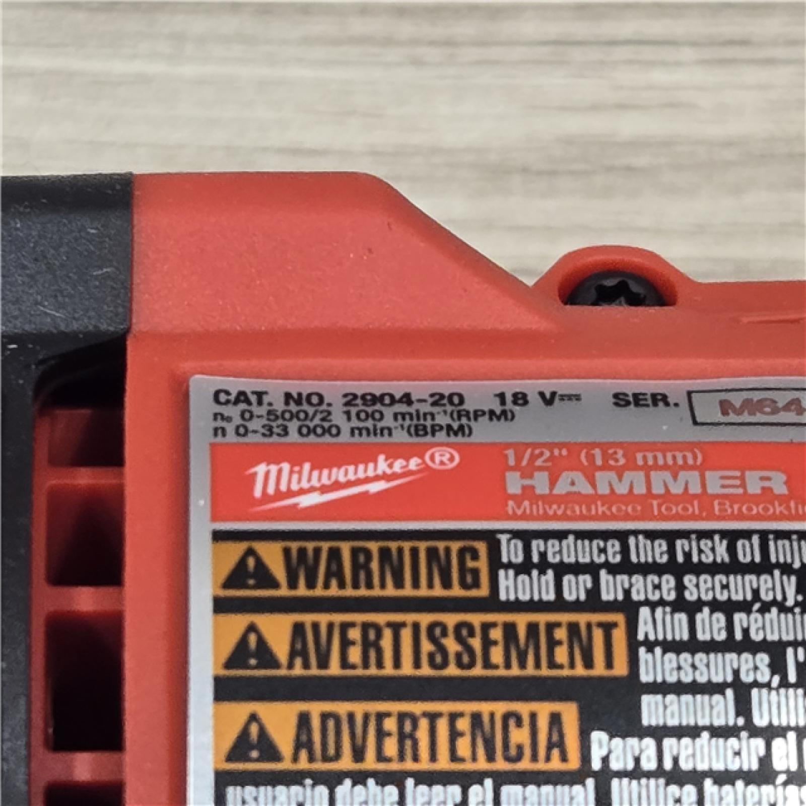 AS-IS Milwaukee 2904-20 12V 1/2  Hammer Drill/ Driver