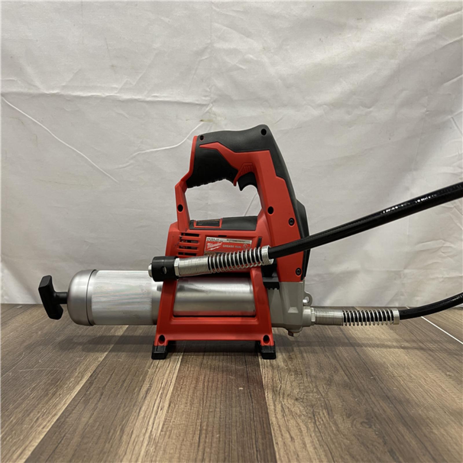 AS-IS Milwaukee M12 12V Lithium-Ion Cordless Grease Gun (Tool-Only)