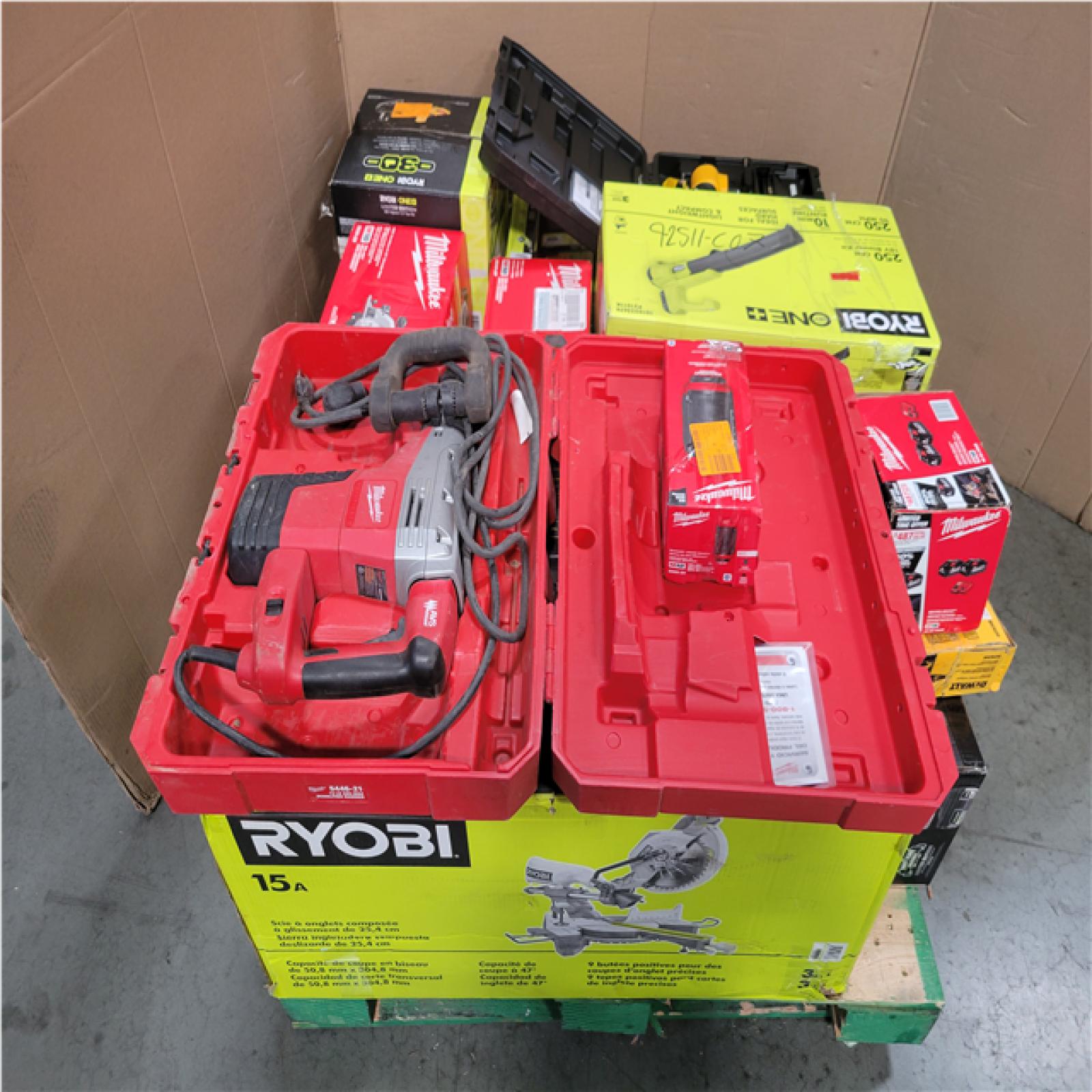 CALIFORNIA AS-IS TOOL PALLET