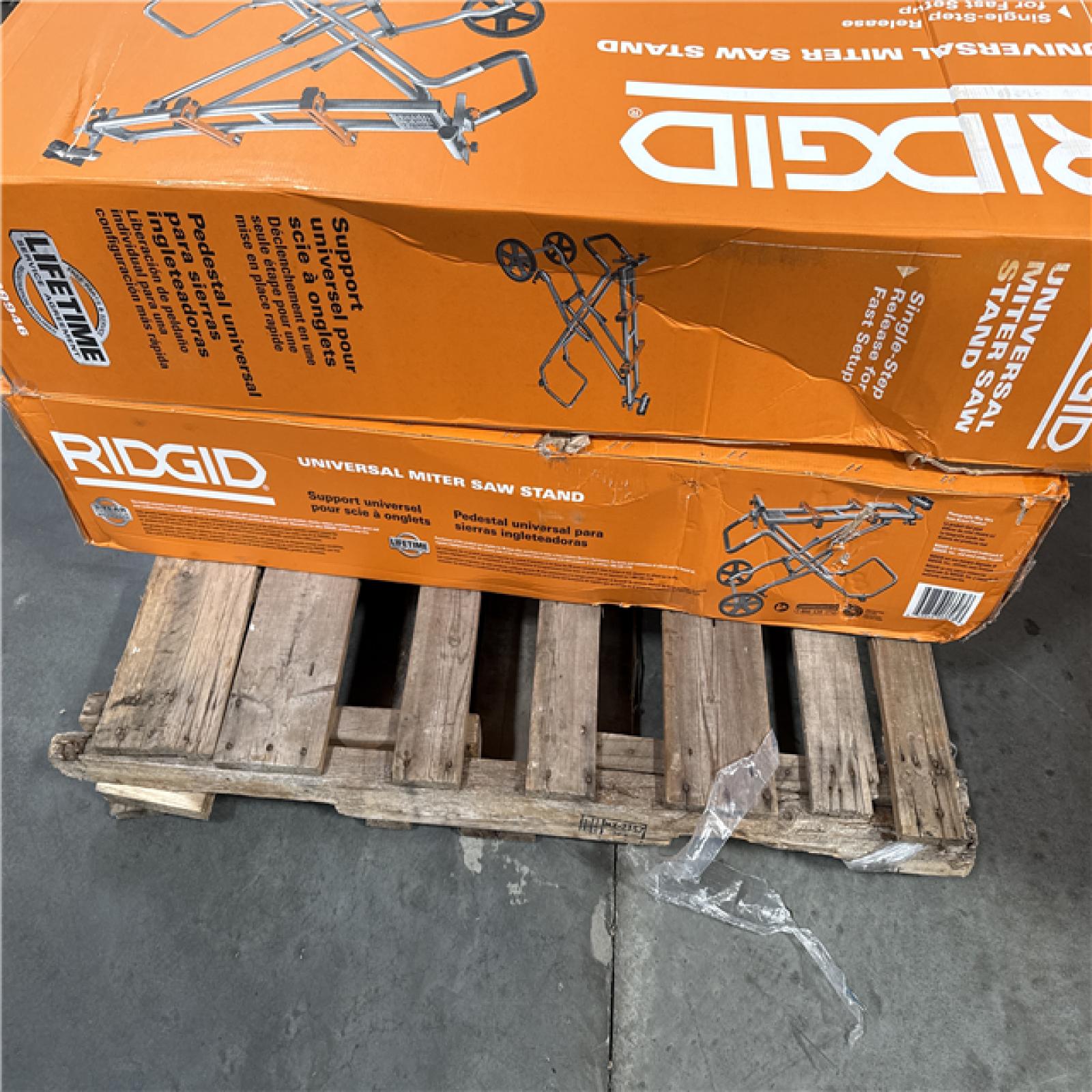 California NEW Ridgid Universal Miter Saw Stand (2 Boxes)
