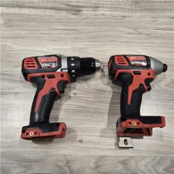 LIKE NEW! - Milwaukee 18V Cordless Brushed 2-Tool Drill/Driver and Impact Driver Kit