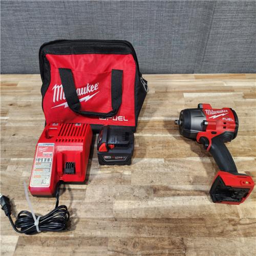 HOUSTON LOCATION - AS-IS Milwaukee FUEL 18V Lithium-Ion Brushless Cordless 1/2 in. Impact Wrench w/Friction Ring Kit