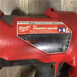 AS-IS Milwaukee FUEL 3-1/2 in. 18-Volt 30-Degree Lithium-Ion Brushless Cordless Framing Nailer (Tool-Only)