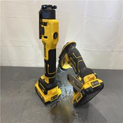 AS-IS - DEWALT 20-Volt Lithium-Ion Cordless Brushless Screwgun and Cut-Out Combo Kit