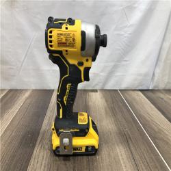 AS-IS DEWALT Atomic 20V Max Lithium-Ion Brushless Cordless Compact 1/4 in. Impact Driver Kit