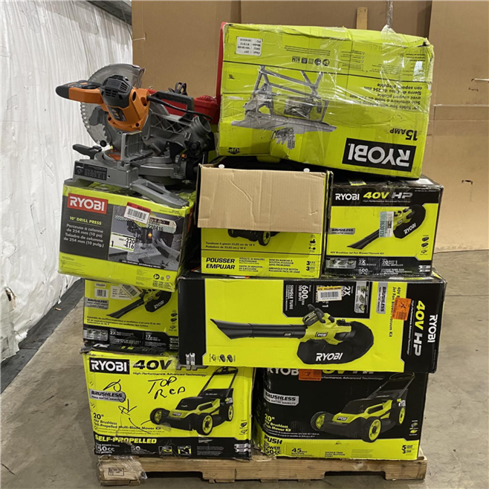 Houston Location AS IS - Tool Pallet