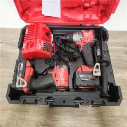 Phoenix Location Appears NEW Milwaukee M18 FUEL 18V Lithium-Ion Brushless Cordless Hammer Drill and Impact Driver Combo Kit (2-Tool) with 2 Batteries 3697-22