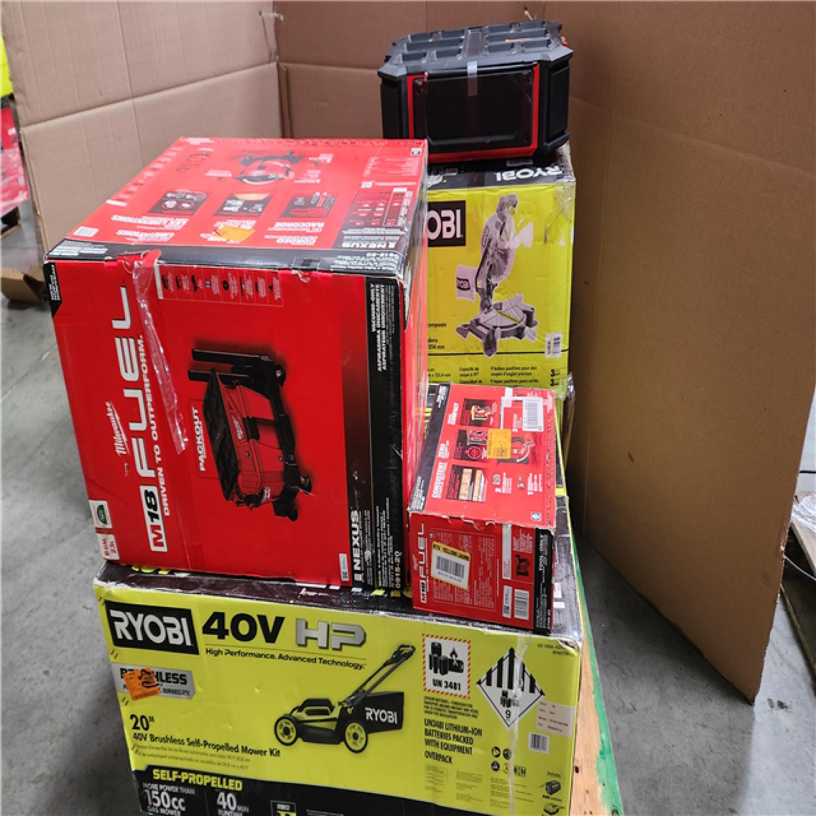 CALIFORNIA AS-IS TOOL PALLET