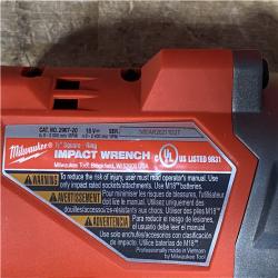 Houston Location AS-IS Milwaukee FUEL 18V Lithium-Ion Brushless Cordless 1/2 in. Impact Wrench with Friction Ring (Tool-Only)