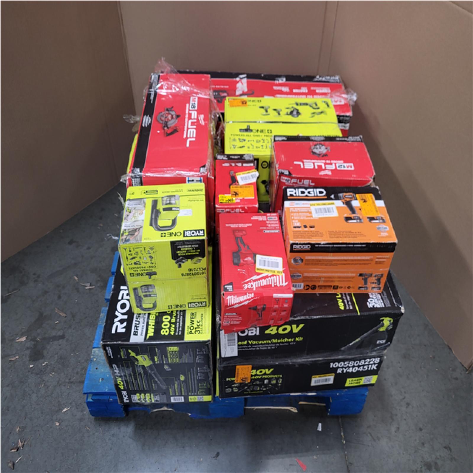 CALIFORNIA AS-IS TOOL PALLET