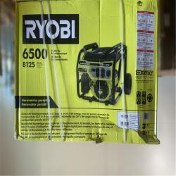 DALLAS LOCATION - RYOBI 6500-Watt Gasoline Powered Portable Generator with CO Detect Shutdown Sensor