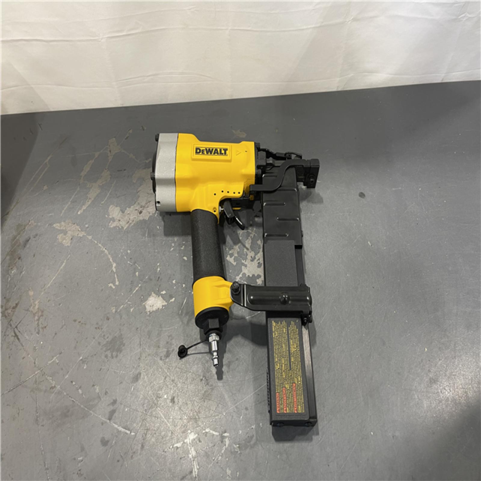 AS-IS - DeWalt Corded Pneumatic 16-Gauge 1 in. Crown Lathing Stapler