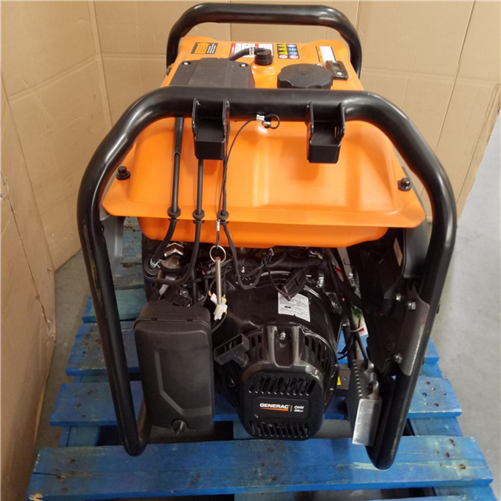 CALIFORNIA AS-IS GENERAC PORTABLE GENERATOR