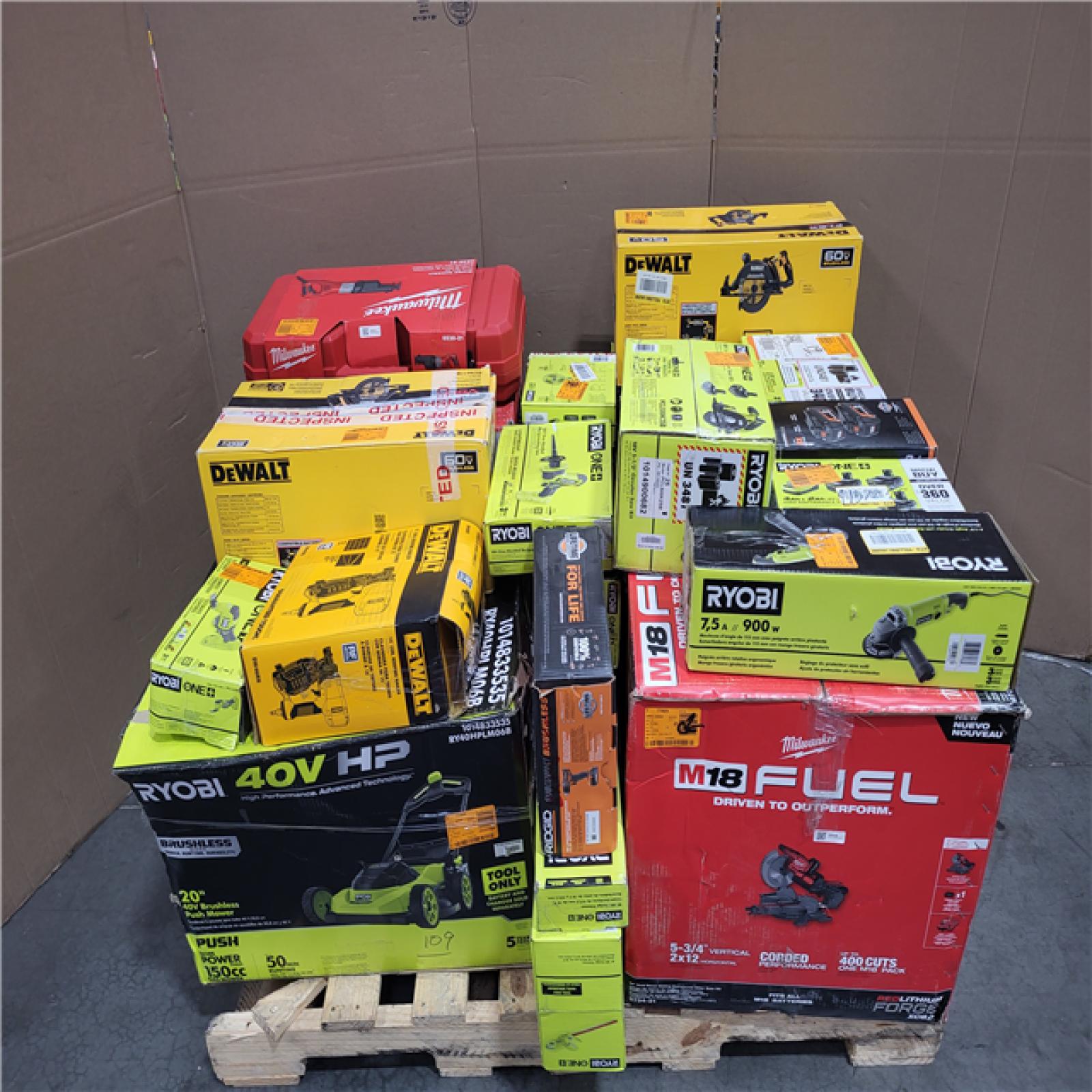 CALIFORNIA AS-IS TOOL PALLET