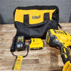 HOUSTON LOCATION - AS - IS DEWALT 20V MAX XR 16-Gauge Electric Cordless Angled Finishing Nailer Kit