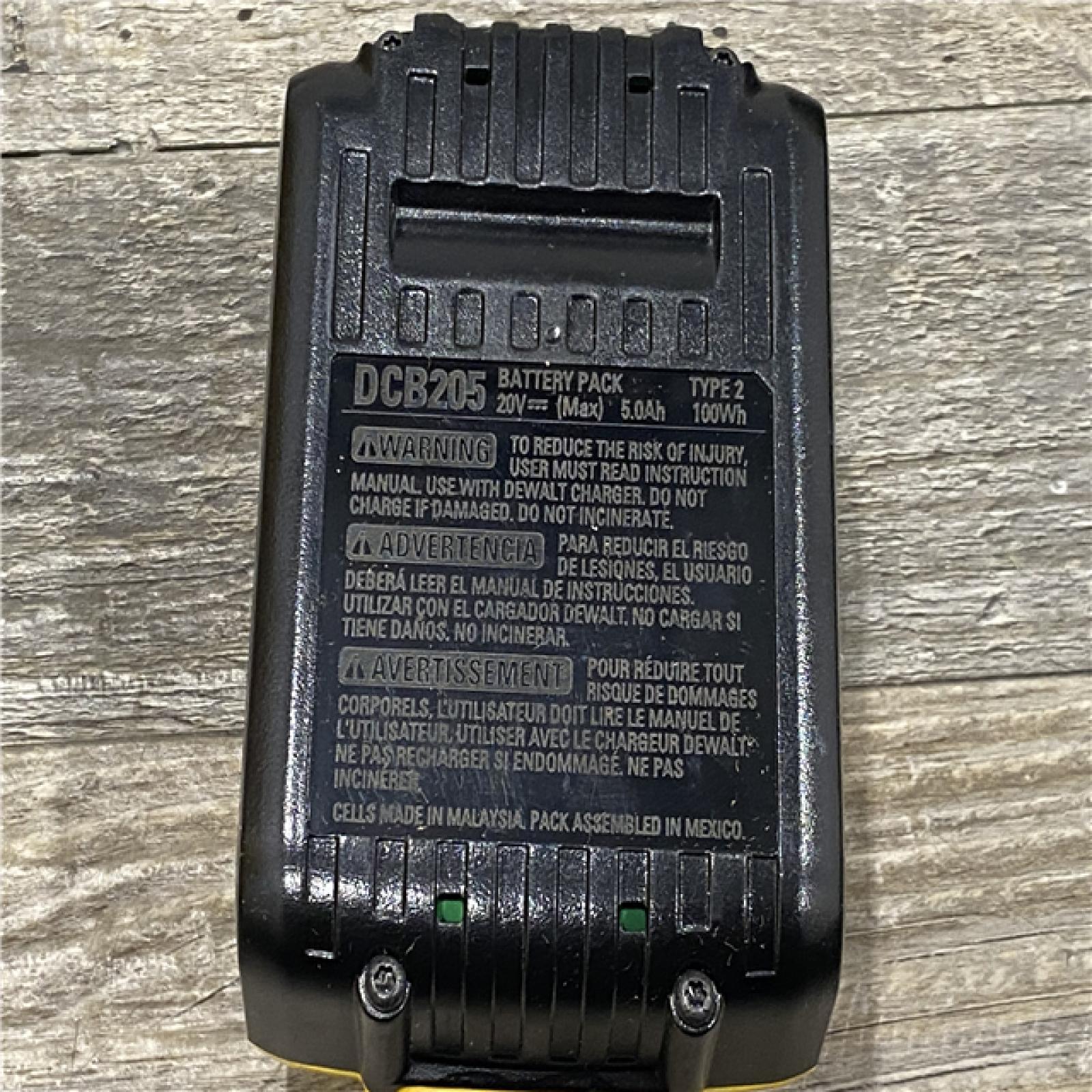 AS-IS DEWALT 20V MAX Lithium-Ion Cordless 1/2 in. Impact Wrench Kit