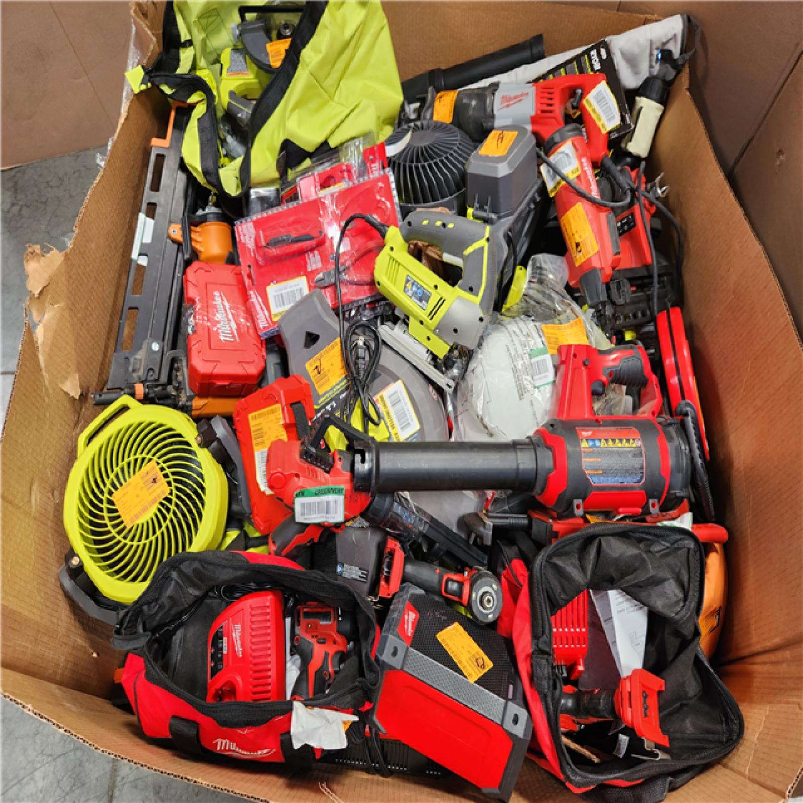 CALIFORNIA AS-IS TOOL PALLET
