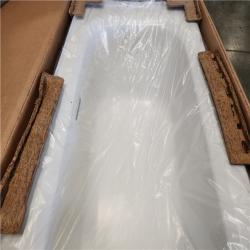 Phoenix NEW American Standard Cambridge 60 in. x 32 in. Soaking Bathtub with Left Hand Drain in White