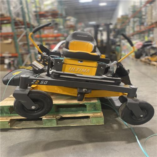 Dallas Location - As-Is Cub Cadet Ultima Z2 50 50-Inch Zero-Turn Lawn Mower