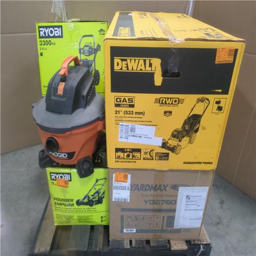 CALIFORNIA AS-IS OUTDOOR POWER EQUIPMENT