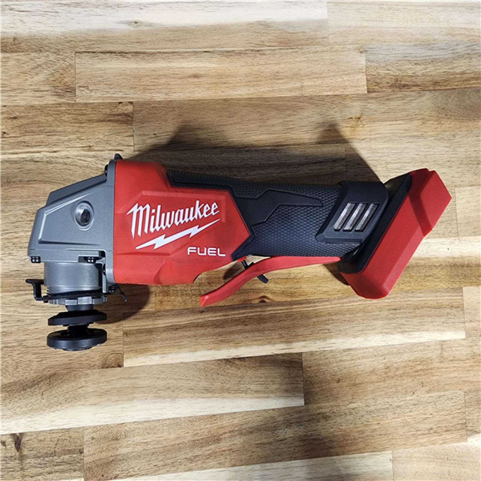 HOUSTON LOCATION - AS-IS Milwaukee 2880-20 M18 FUEL 18-Volt Lithium-Ion Brushless Cordless 4-1/2 in./5 in. Grinder W/Paddle Switch (Tool-Only)