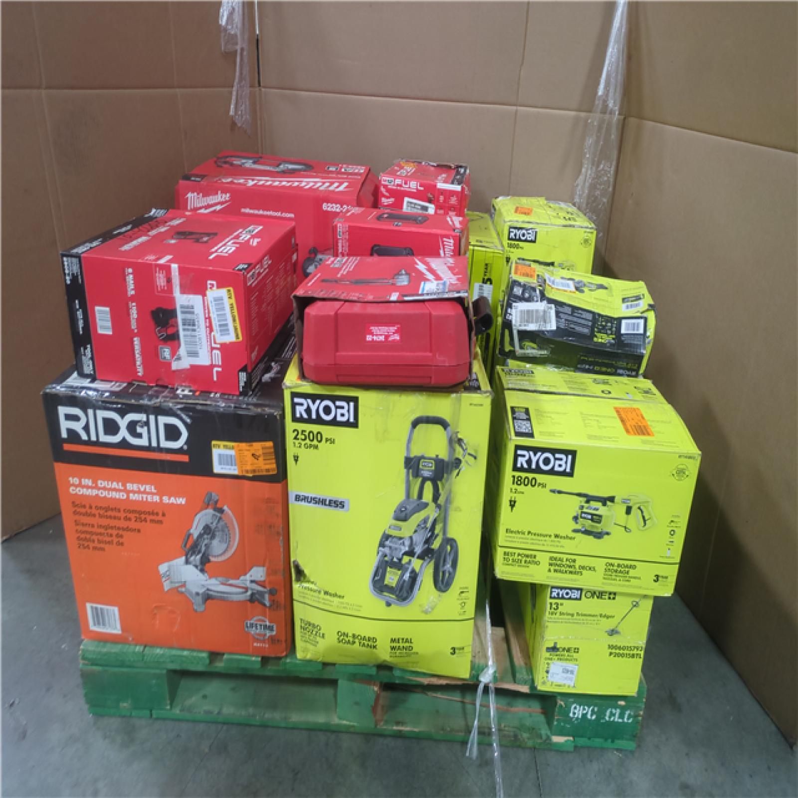 CALIFORNIA AS-IS TOOL PALLET