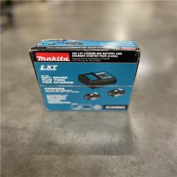 NEW! - Makita 18-Volt LXT Lithium-Ion Battery and Charger Starter Pack (4.0Ah)