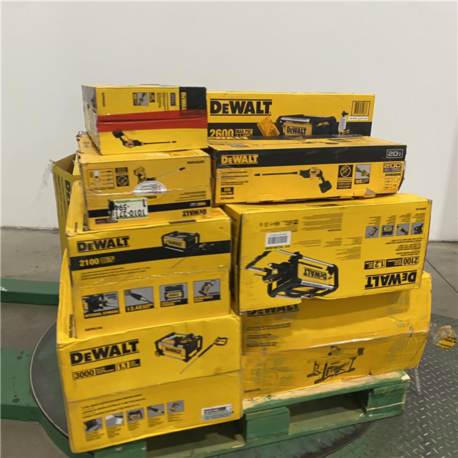 Dallas Location - As-Is DEWALT Tool Pallet