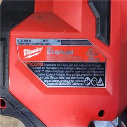 HOUSTON LOCATION - AS-IS Milwaukee M12 Cable Stapler (TOOL ONLY)