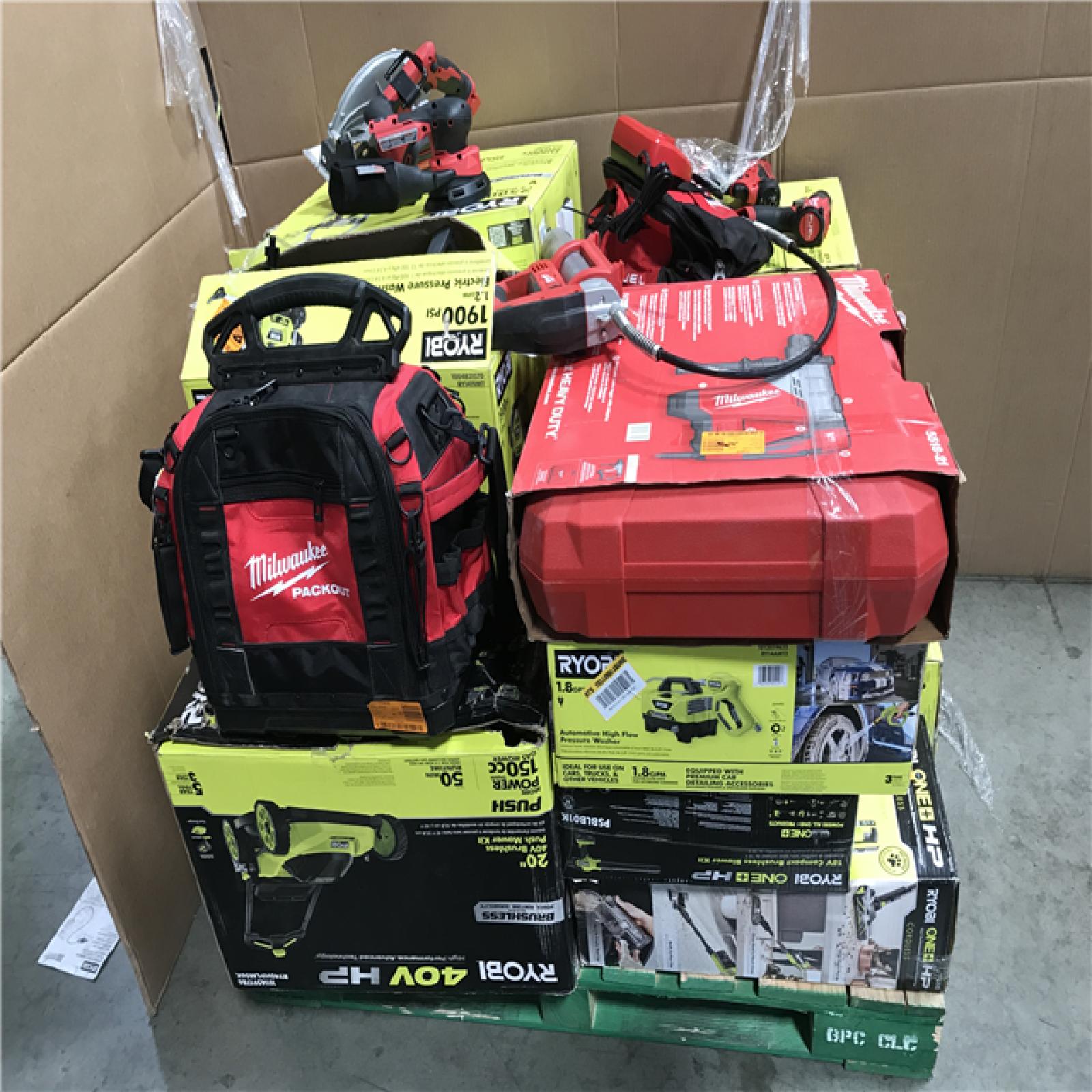 CALIFORNIA AS-IS TOOL PALLET