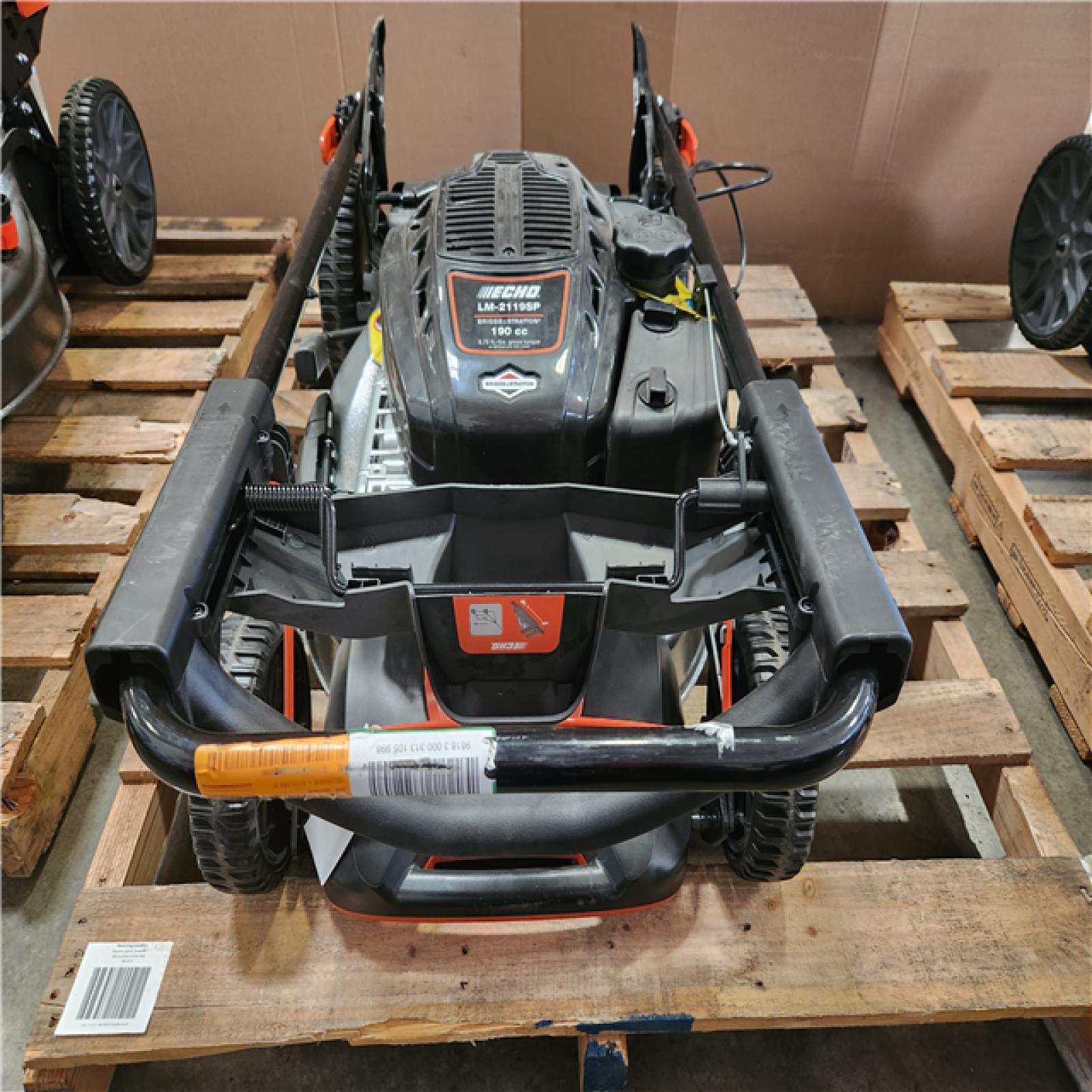 Phoenix LIKE NEW ECHO 21 in. 190 cc Briggs and Stratton Gas 3-in-1 Dual Blade RWD Self-Propelled Lawn Mower with Single Lever Deck Adjustment (No Bag)