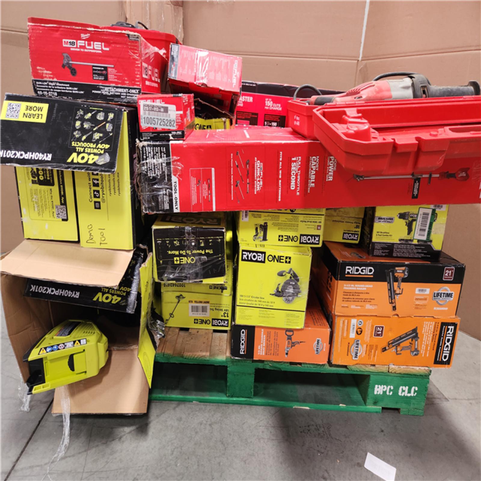 CALIFORNIA AS-IS TOOL PALLET
