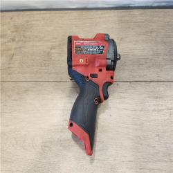 AS-IS- Milwaukee  FUEL 12V Lithium-Ion Brushless Cordless Stubby 3/8 in. Impact Wrench (Tool-Only)