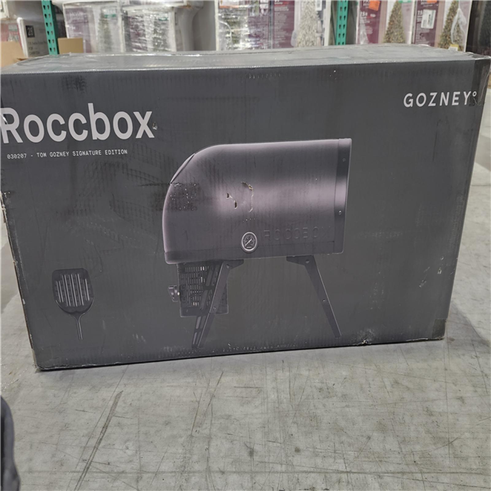 NEW!- Gozney Roccbox Duel Fuel Propane Gas & Wood Fired Outdoor Pizza Oven - Black